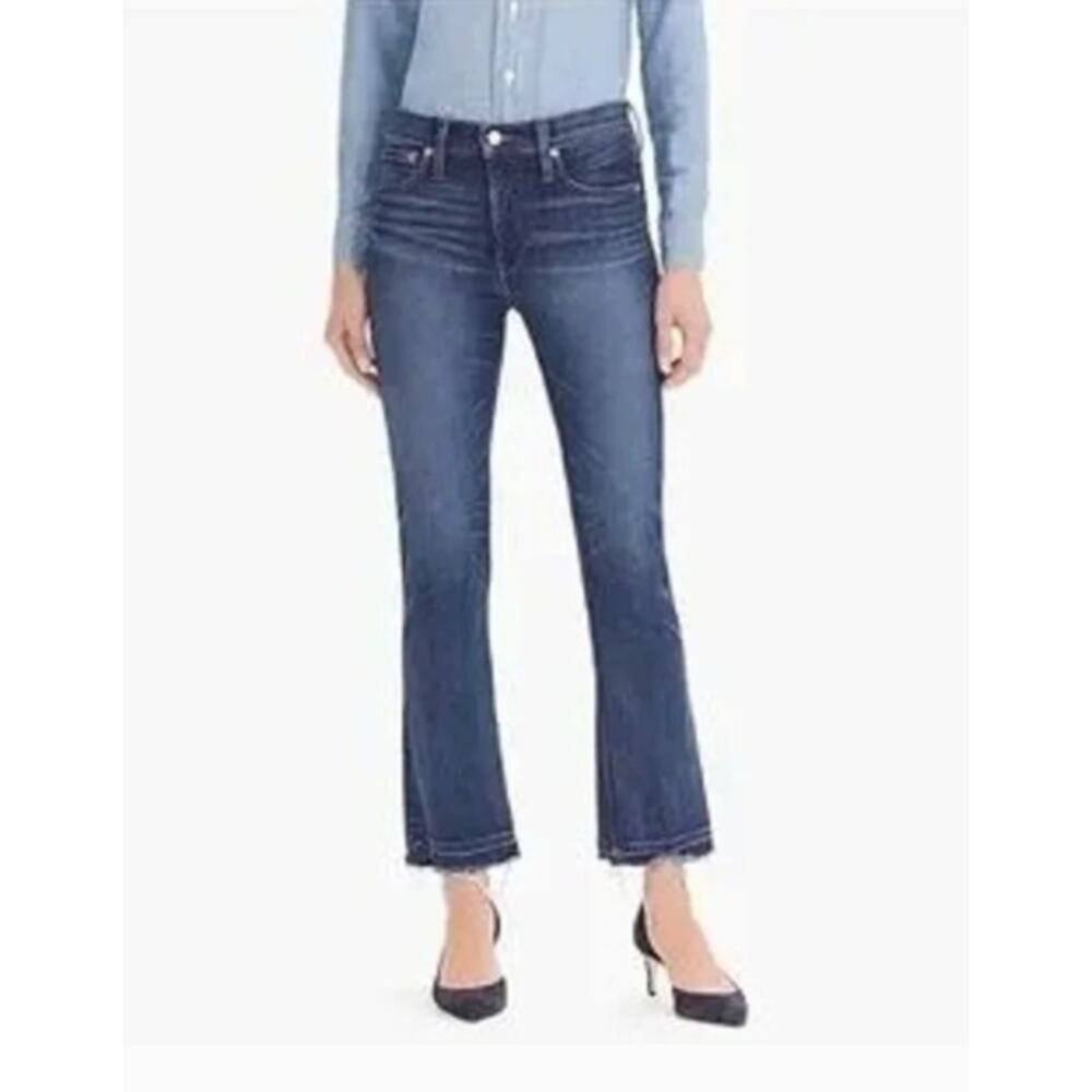 J. Crew Billie Demi Boot Crop Jeans Size 30
